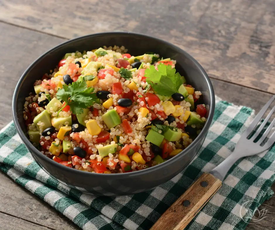 quinoa black bean salad