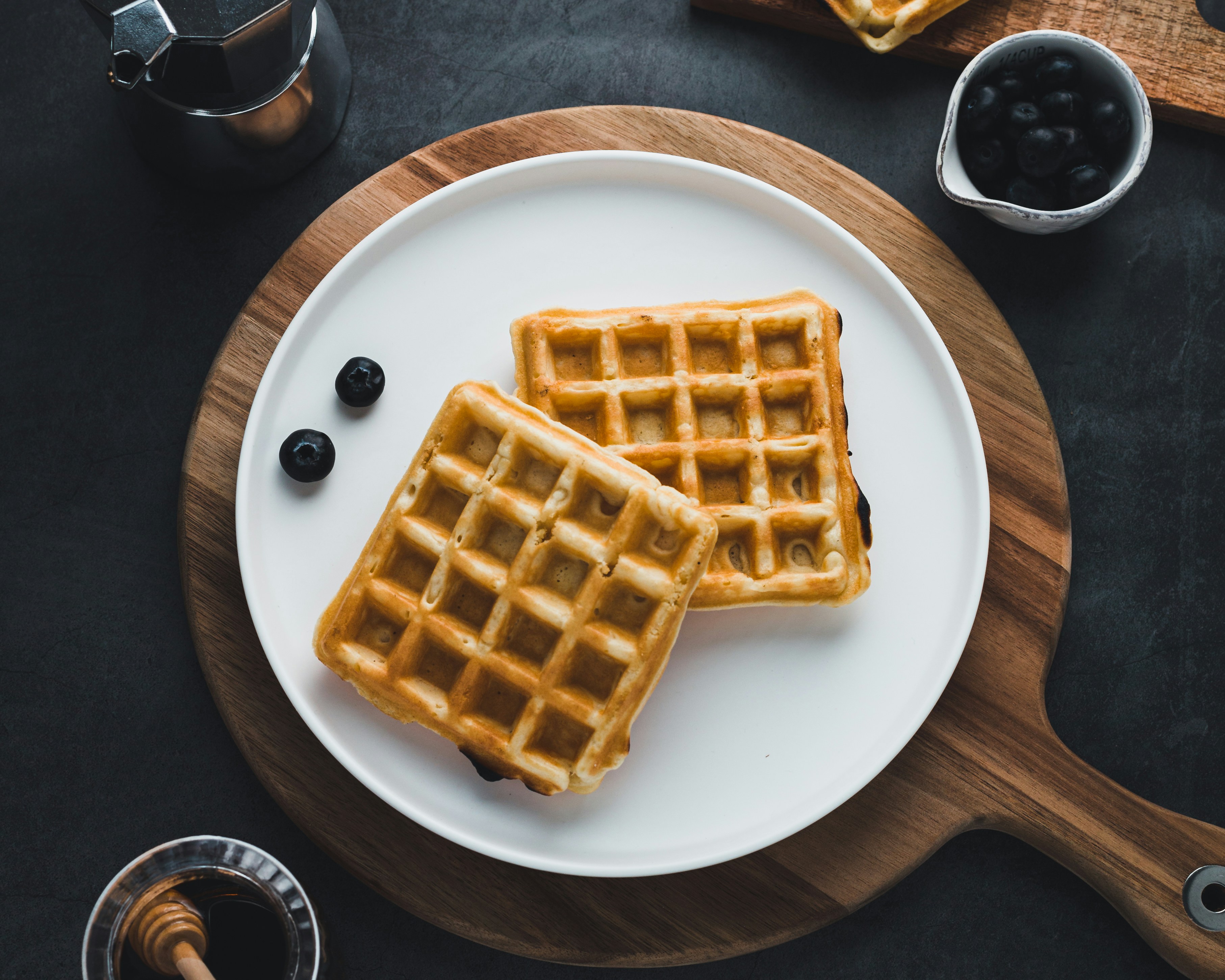 lemon poppyseed waffles