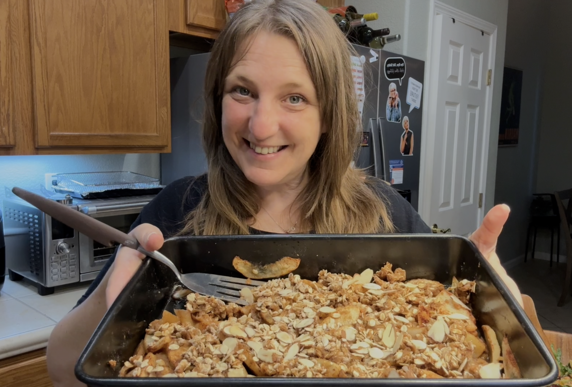 vegan apple crisp