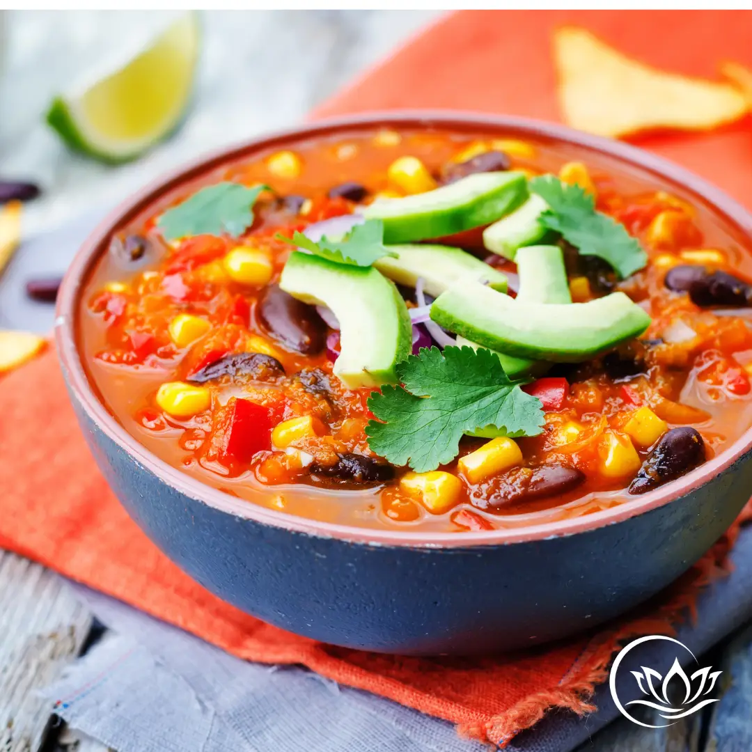 vegan tortilla soup