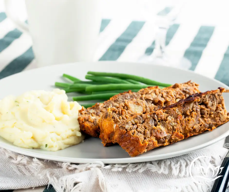 easy vegan lentil loaf