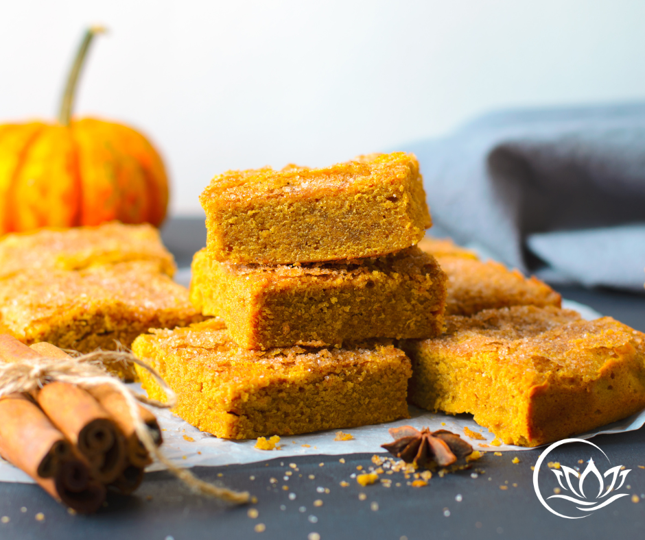 vegan pumpkin bars