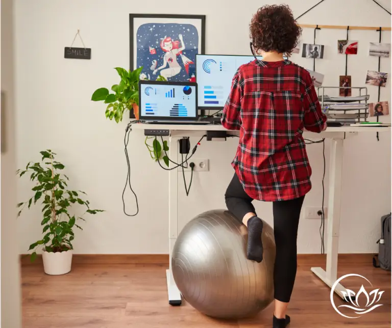 Stay active with a desk job