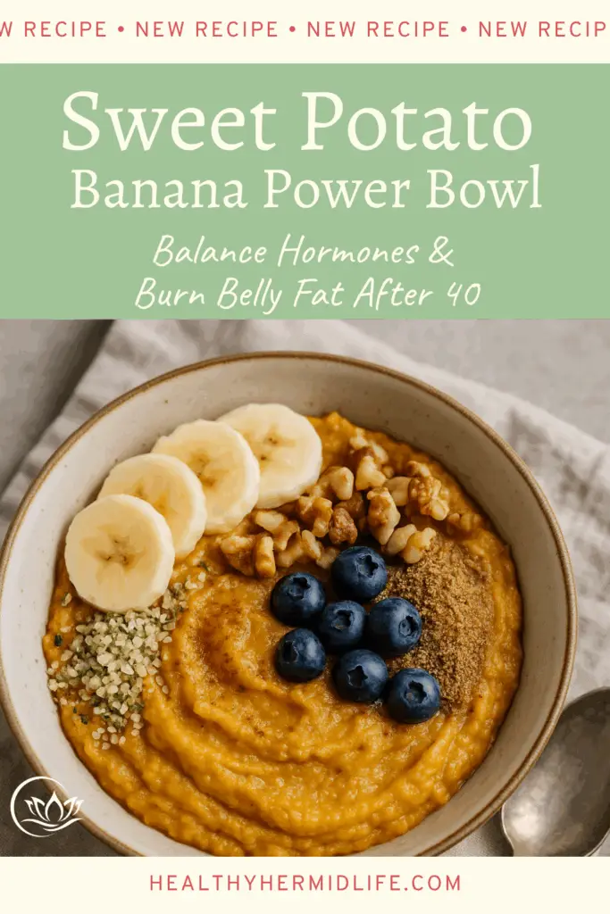 sweet potato banana power bowl