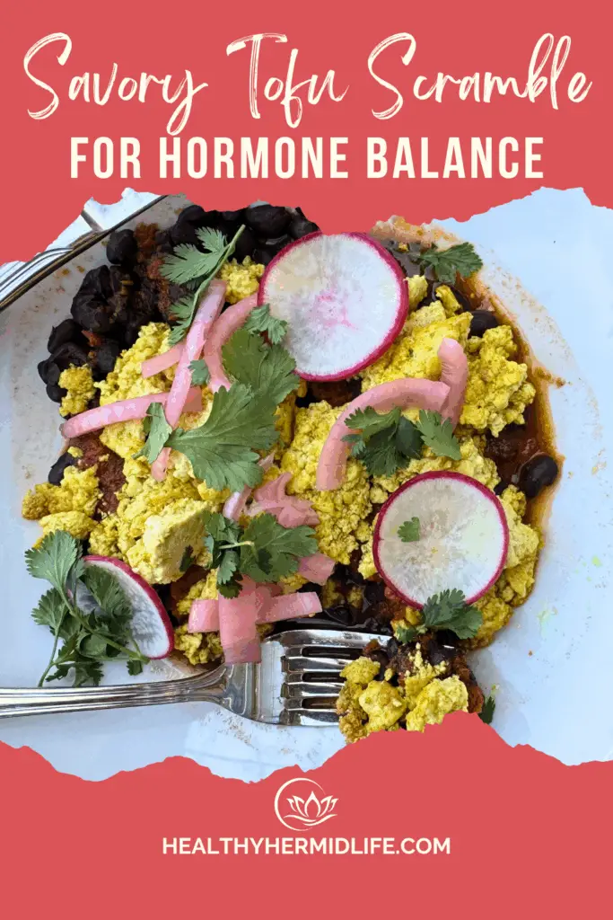 Savory Tofu Scramble for Hormone Balance