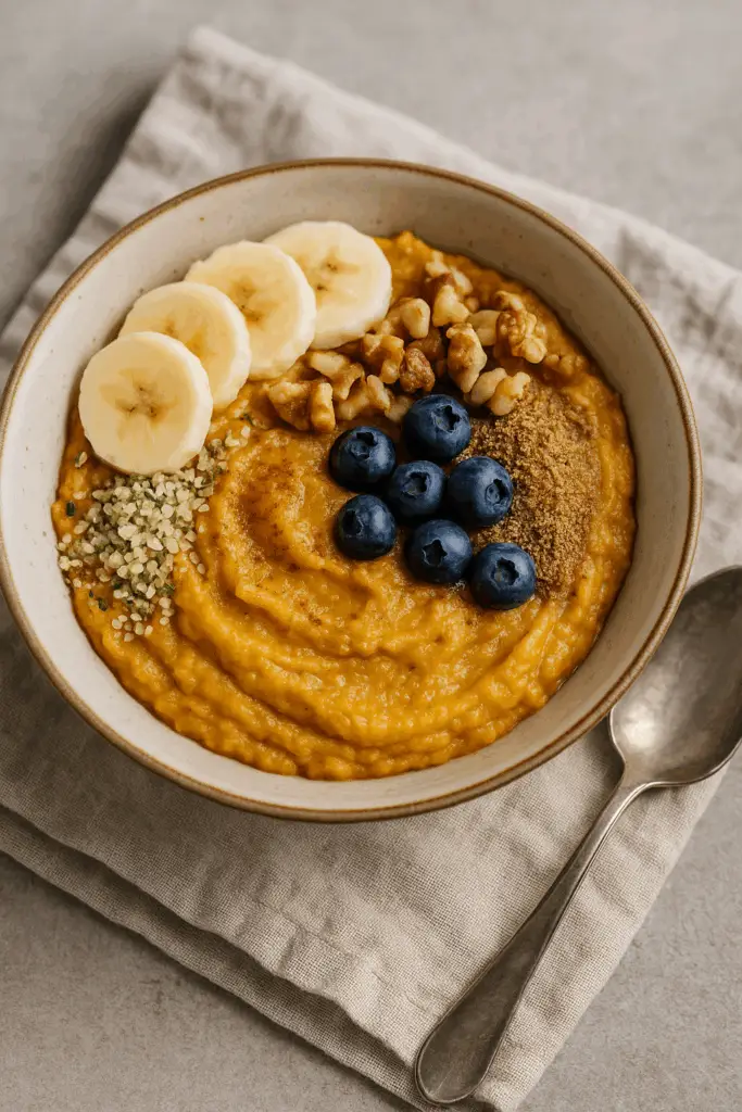sweet potato banana power bowl