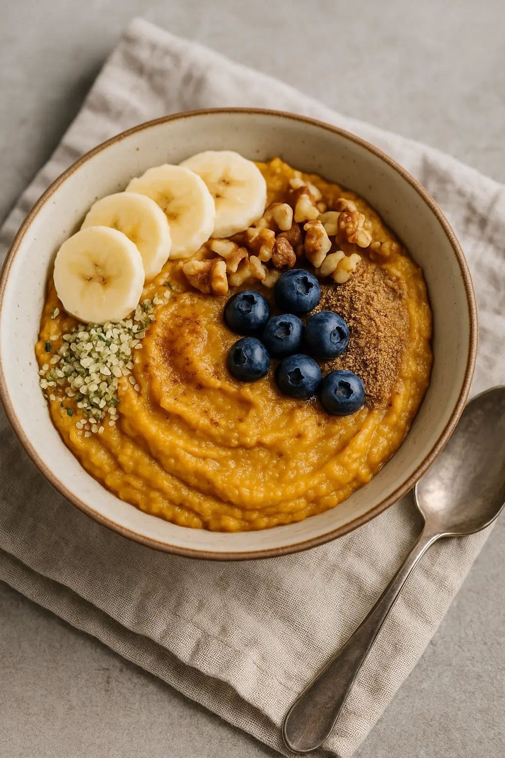 sweet potato banana power bowl