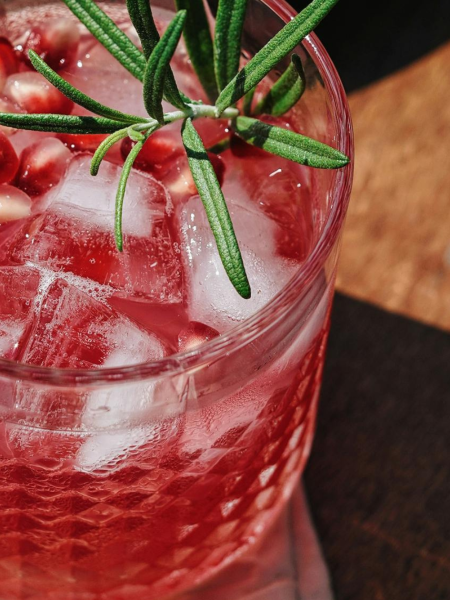 Cooling Herbal Mocktail for Hot Flashes