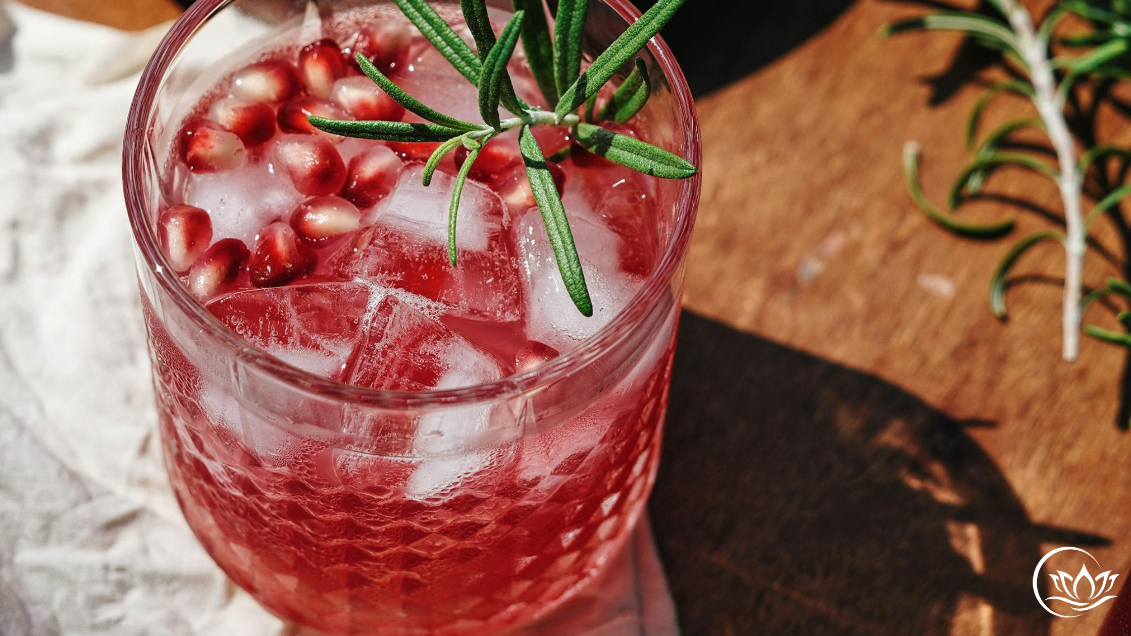 Cooling Herbal Mocktail for Hot Flashes